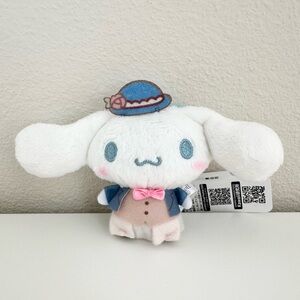 NWT Sanrio Cinnamoroll Kawaii Japanese Loli Style Mascot Plush Toy 12cm